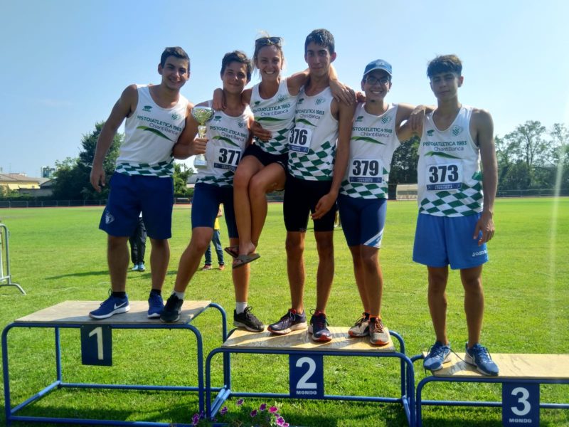 Pistoiatletica quarto posto ai campionati italiani
